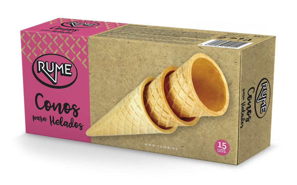 Conos para Helados - estuche 15 uds.