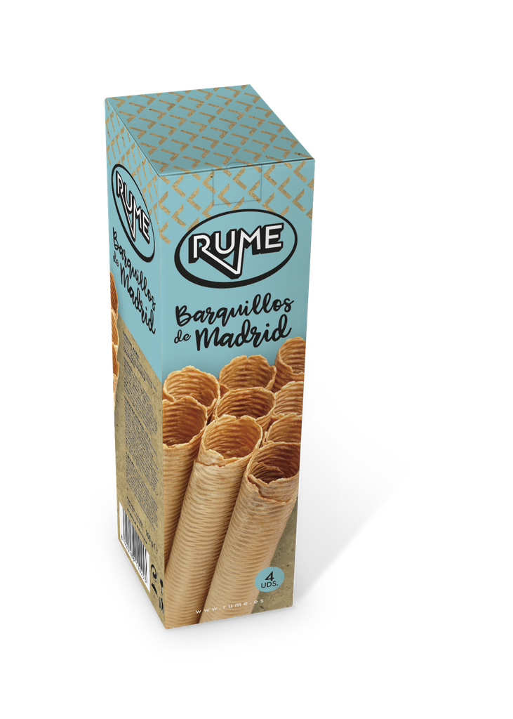 Barquillos Madrid - Caja  4 Uds.