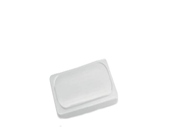 Tapa plana de plástico blanco - cubeta 2,5